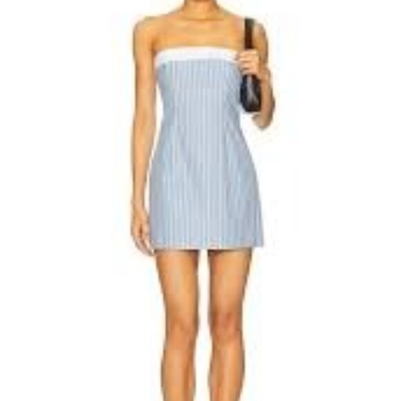 Lovers + Friends Strapless Striped Mini Dress - XS - Like New and Dry Cleaned - Picture 2 of 4